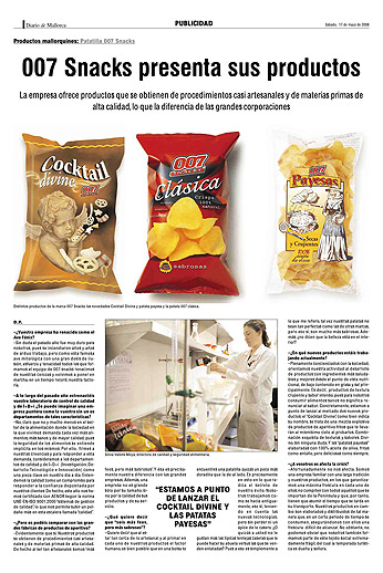 Diario de Mallorca - 007 snacks